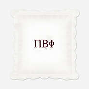 Pi Beta Phi Pillow Sham | Monogrammed Sorority Pillow