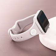 taupe watch band marble dish