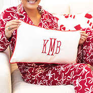 christmas pillow case set with softspun pajama set