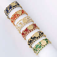 all monogrammed gameday bracelets