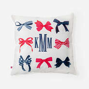 personalized american pillow case in bows