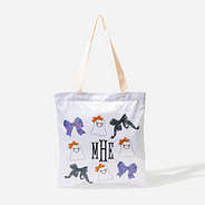 Monogrammed Halloween Bag in Ghost
