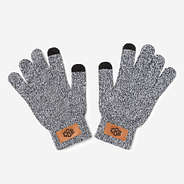 personalized gloves in heathered charcoal