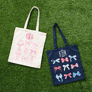 duo bow tote