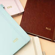 notebook group shot up close