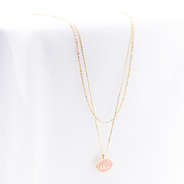 pink wwjd necklace studio shot