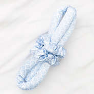 blue shells heatless curls set folded