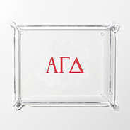 Alpha Gamma Delta Acrylic Tray