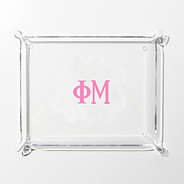 Phi Mu Acrylic Tray