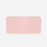 Phi Mu Desk Mat in Light Blush | Sorority Office Accessory