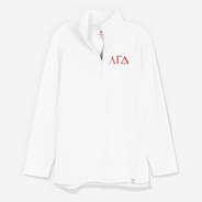 Alpha Gamma Delta Sweatshirt in White