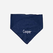 Personalized Dog Bandana in Navy