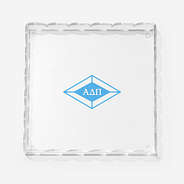 alpha delta pi scallop acrylic valet tray