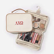 alpha chi omega travel toiletry bag