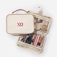 chi omega travel toiletry bag