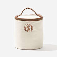 Monogrammed Ditty Bag in Ivory