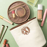 ivory ditty bag flatlay