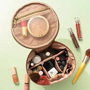 ivory ditty bag inside shot