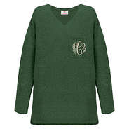 boyfriend sweater in olive