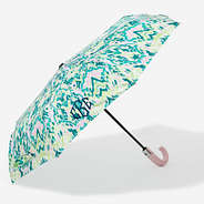 Monogrammed Umbrella in Bermuda Ikat