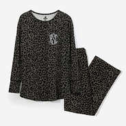 Onyx Leopard Pajama Set