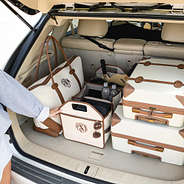 solid ivory trunk organizer with ivory collection