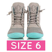 size 6 Monogrammed Spring Duck Boots