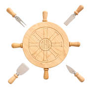 Monogrammed Mariner's Cheese Board