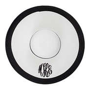 personalized sun hat in white