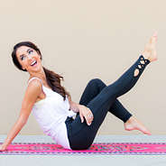 yoga cut out leggings