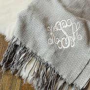 personalized throw blanket