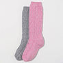 Pink & Grey
