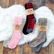 all colorways in packs of slouch socks