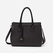 Monogrammed Sophie Handbag in Black 2025