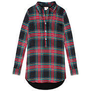 collared layering tunic