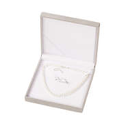 pearl necklace and earrings boxed set