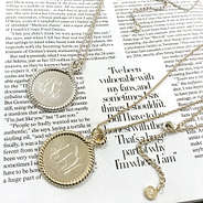 personalized rope pendant necklaces