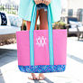 Monogrammed Mega Beach Bag