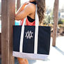 Monogrammed Mega Beach Bag