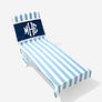 Blue Cabana Stripes