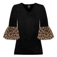 Nonomonogrammed Bell Sleeve Top