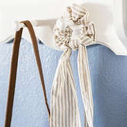 Seersucker Scrunchie