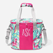 Personalized Cooler in Flamingo Splish Splash