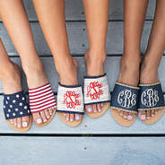americana toppers for slide sandals