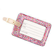 confetti luggage tag