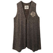 monogrammed handkerchief vest