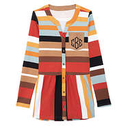 monogrammed harvest tunic