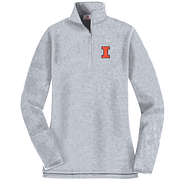 illinois pullover sweatshirt in heather gray