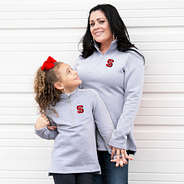 mom and me nc state grey pullovers