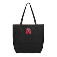nc state basic tote bag in black